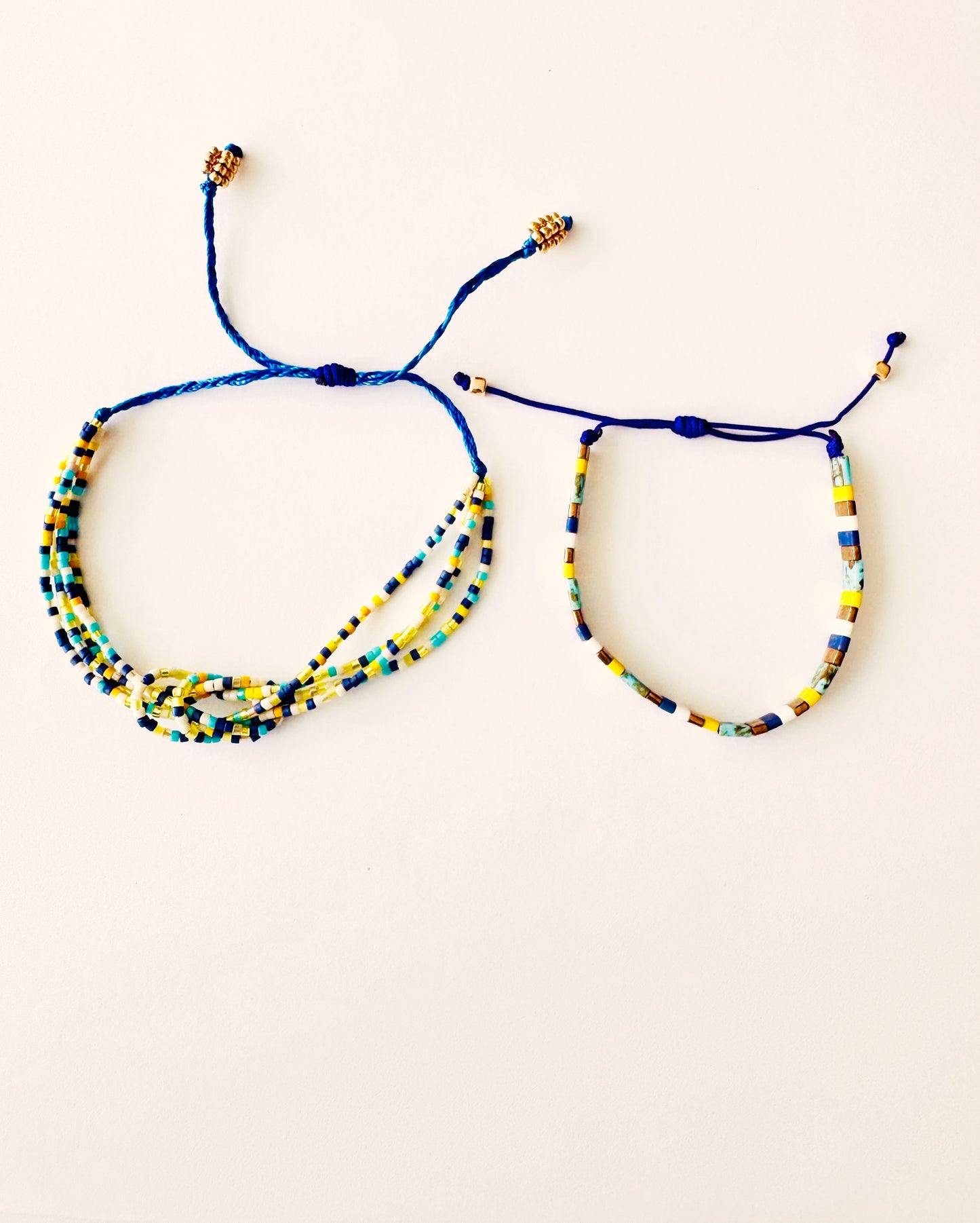 Pulseras Set Azul vital