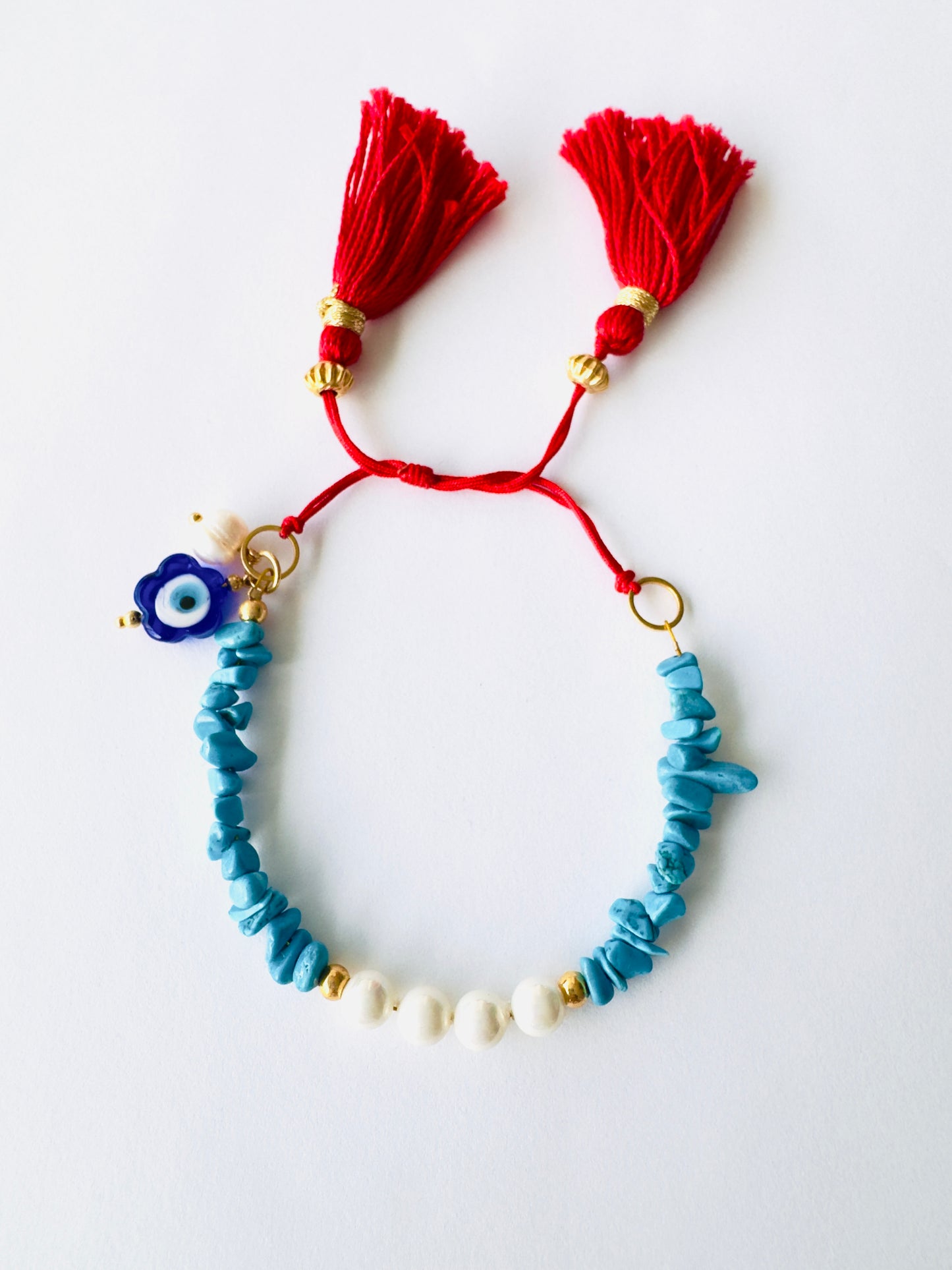 PULSERA CORAL TURQUEZA