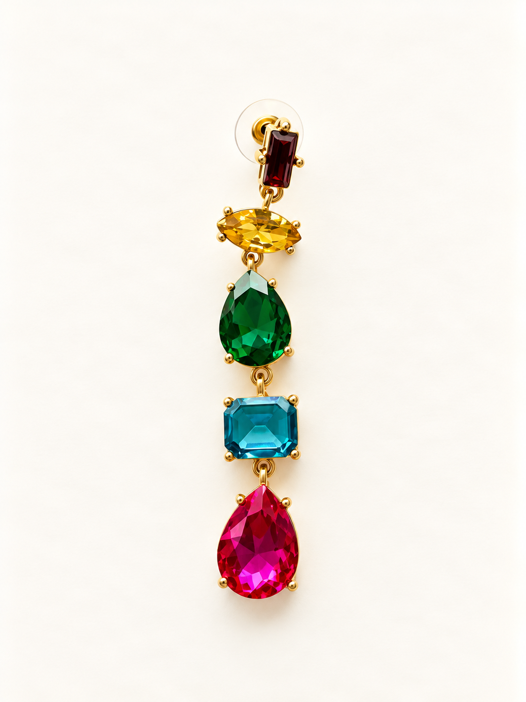 ARETES DESTELLOS DE COLOR