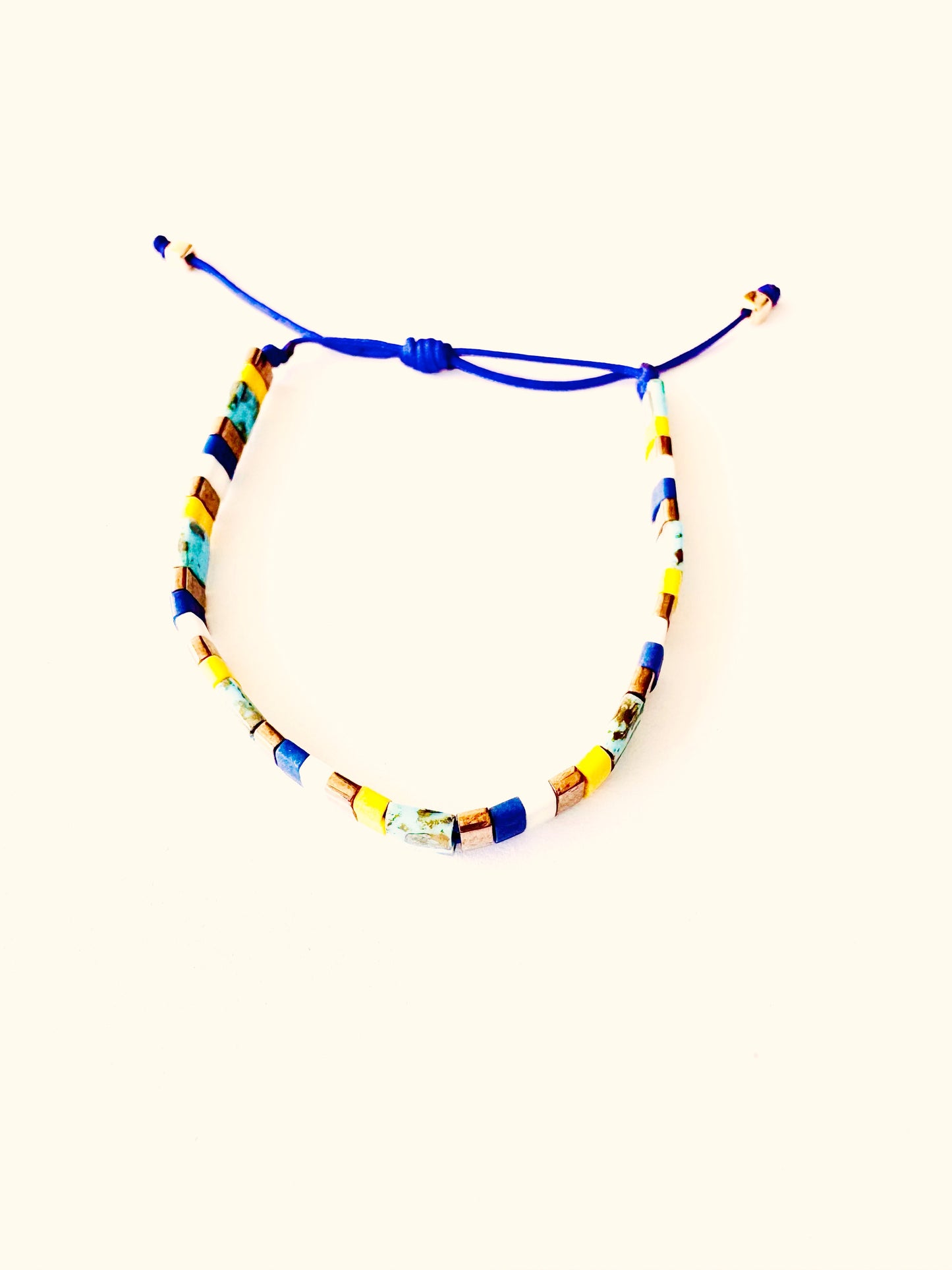 PULSERA ABRAZOS AZULES