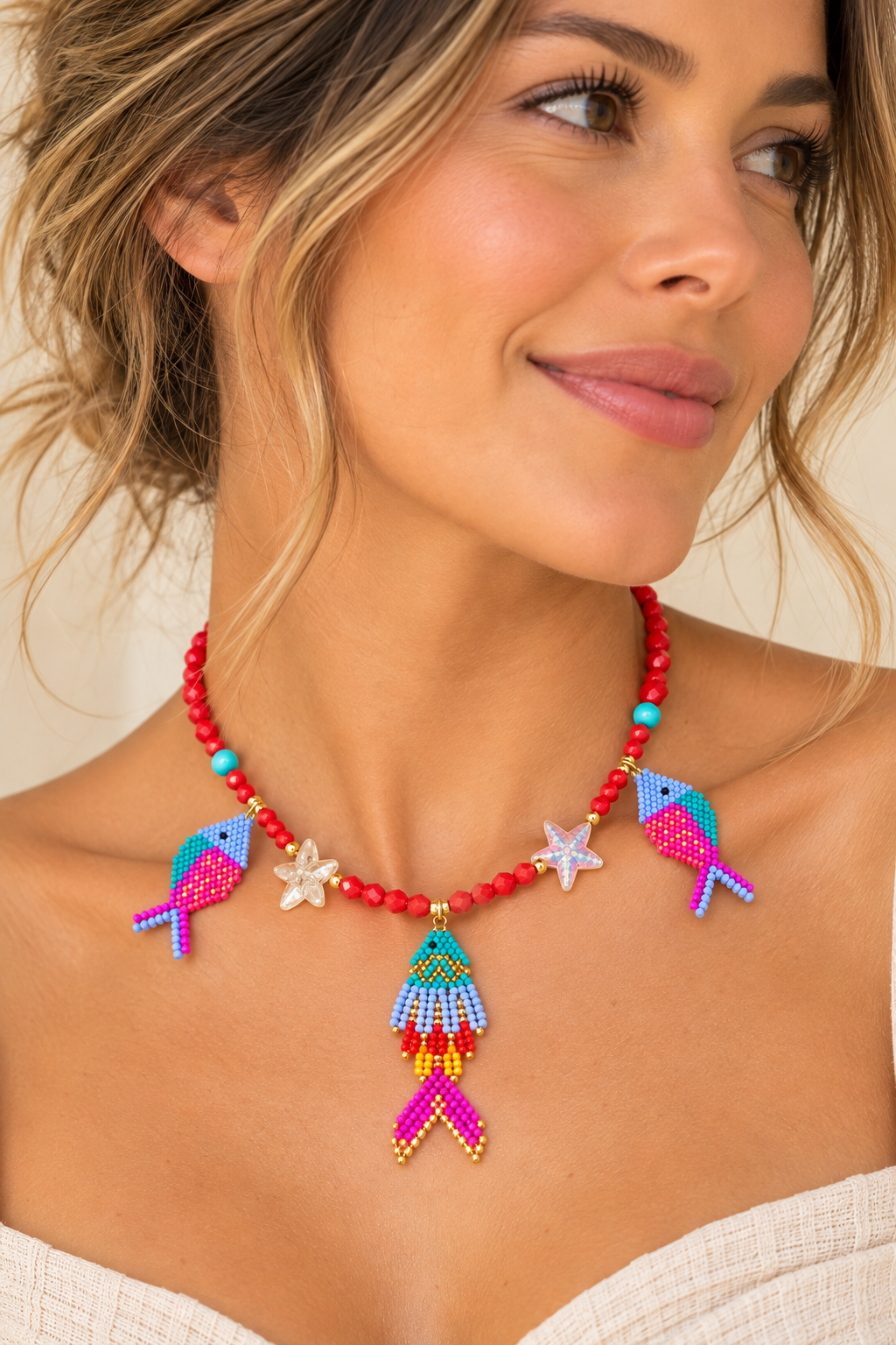 COLLAR OCEANO DE COLORES