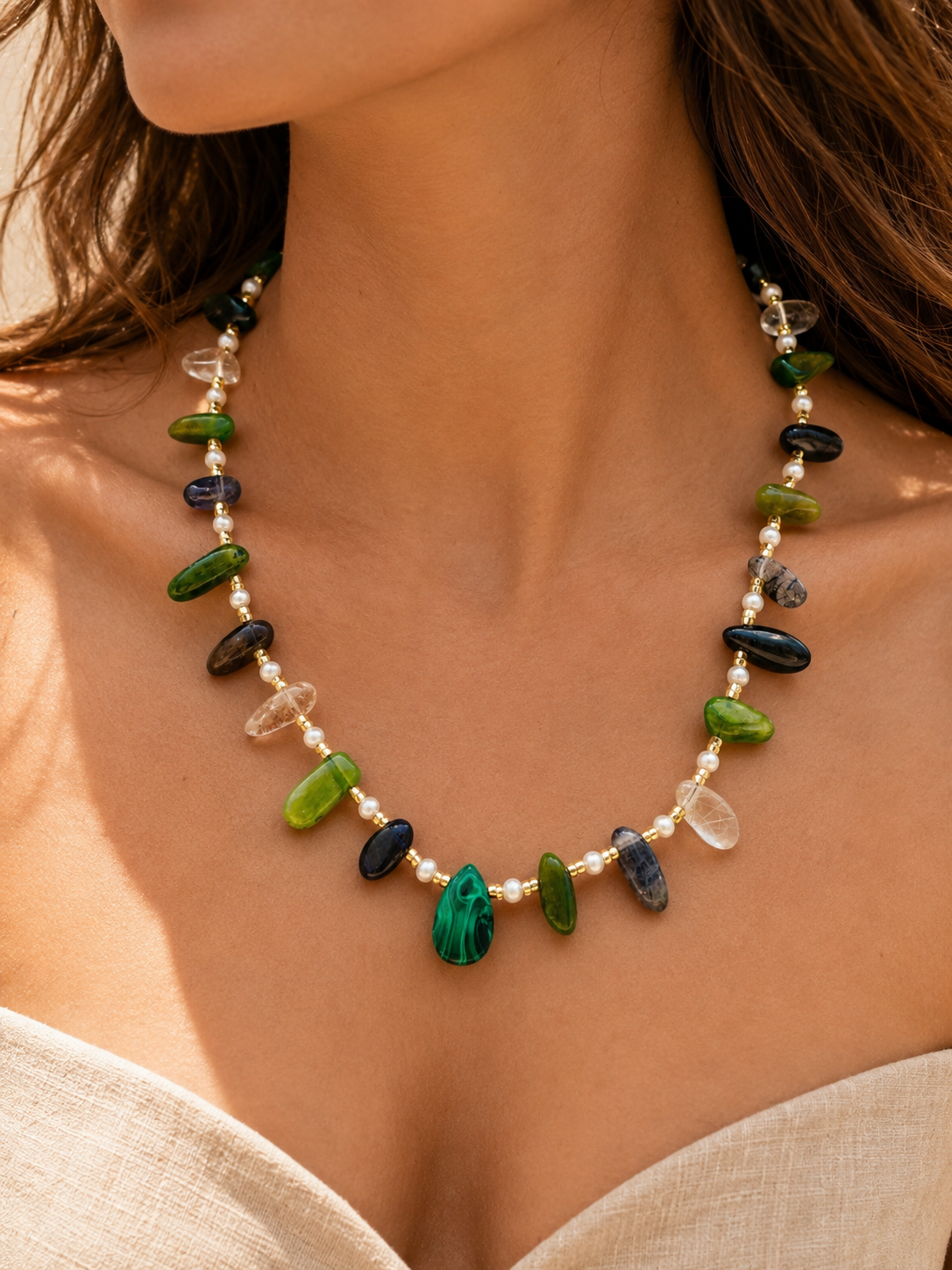 COLLAR JARDIN DE CRISTAL