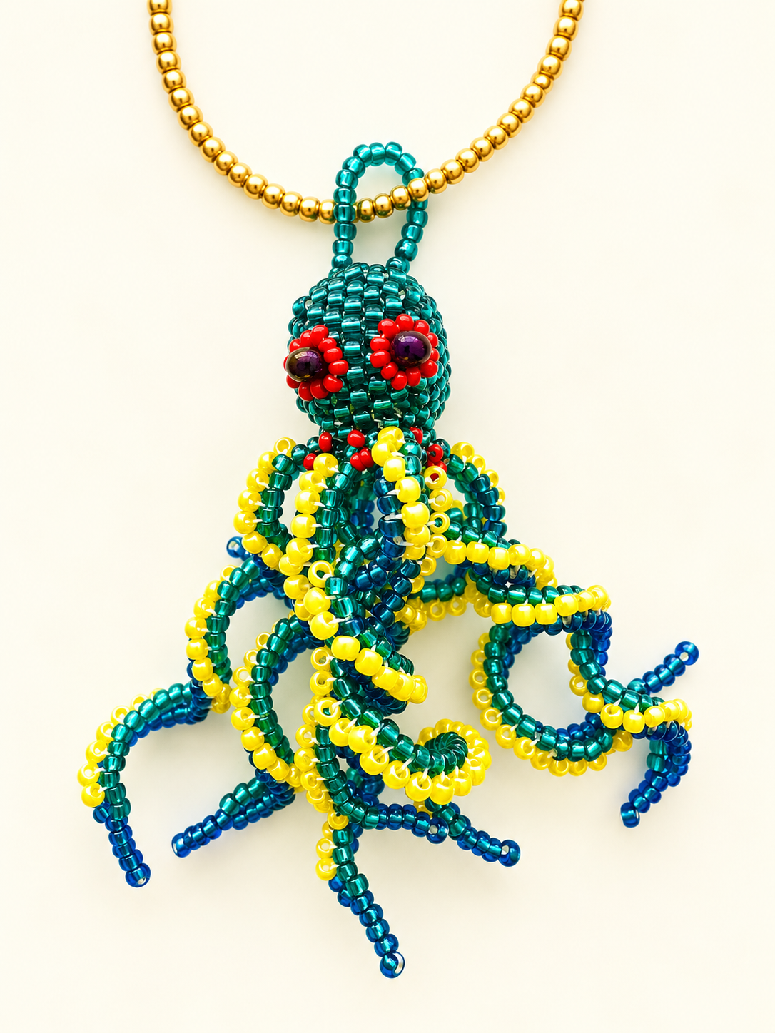COLLAR PULPO DEL OCEANO