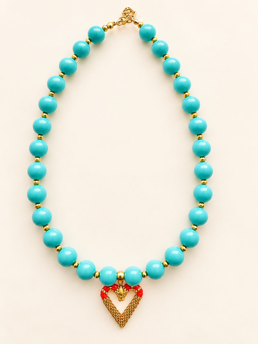 COLLAR TURQUESA BO