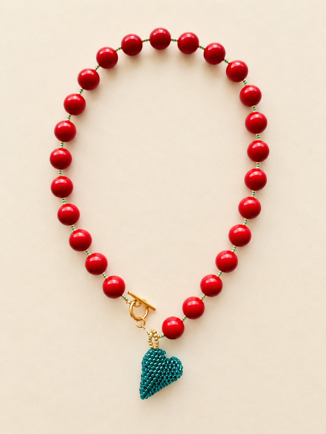 COLLAR CORAZÓN VIBRATORIO