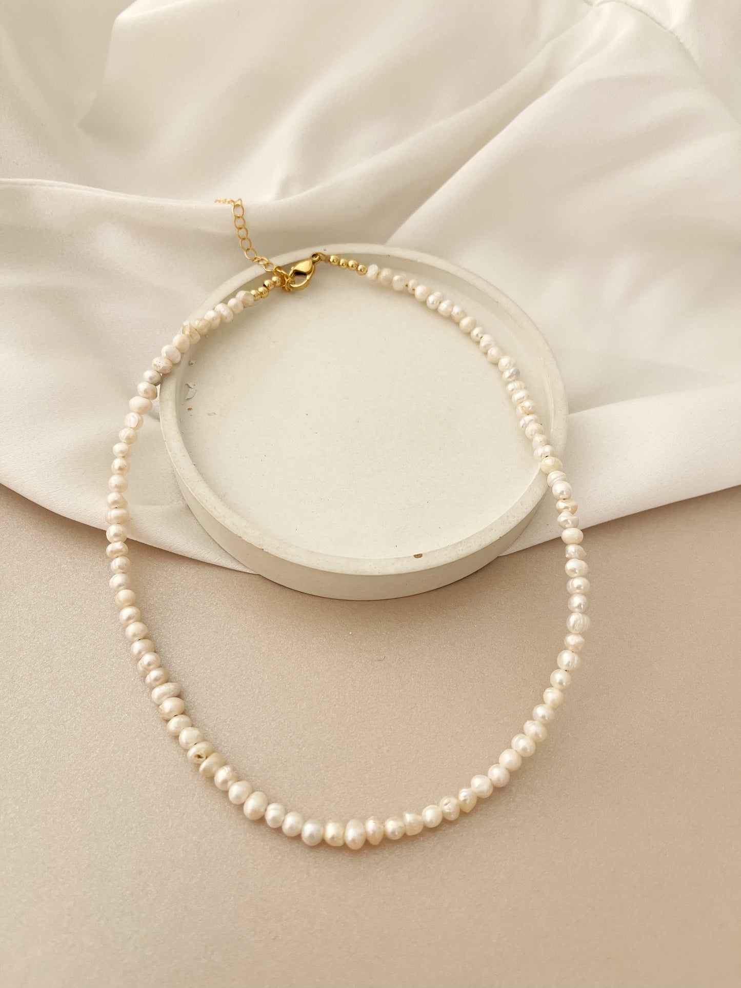 Collar small Pearl