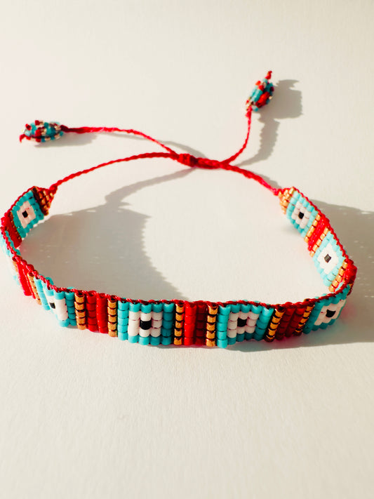 PULSERA OJO TRIVAL