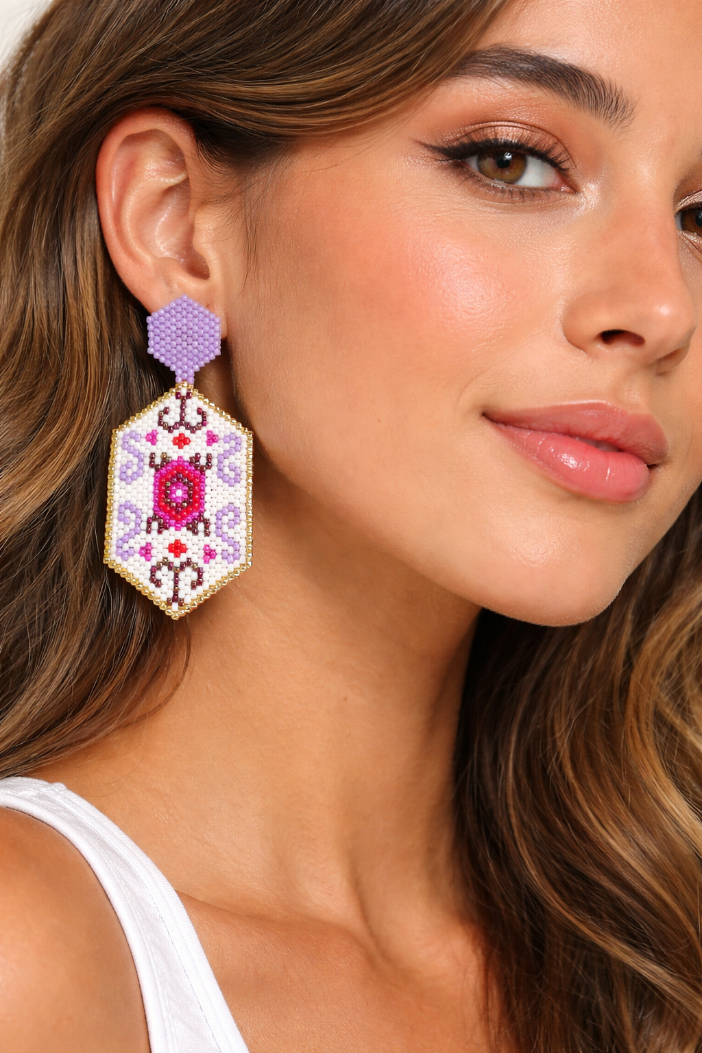 ARETES ALMA VIOLETA