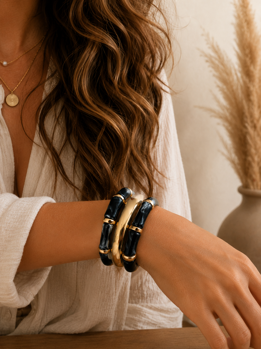 PULSERA ECLIPSE DORADO