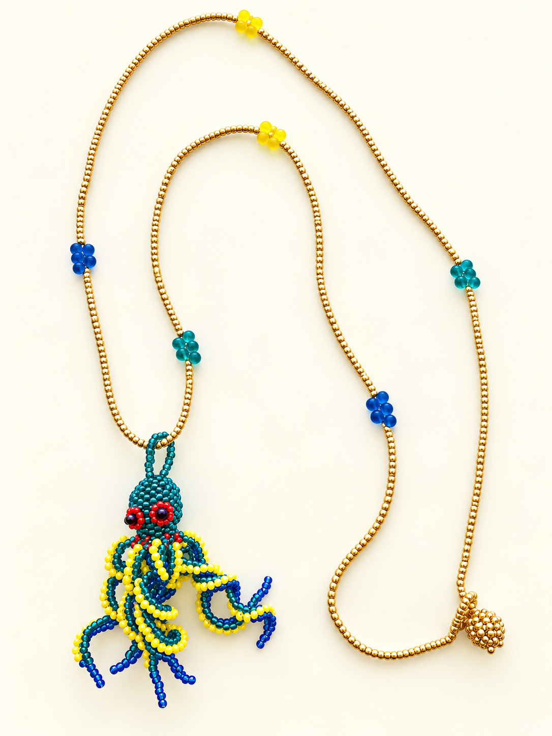 COLLAR PULPO DEL OCEANO
