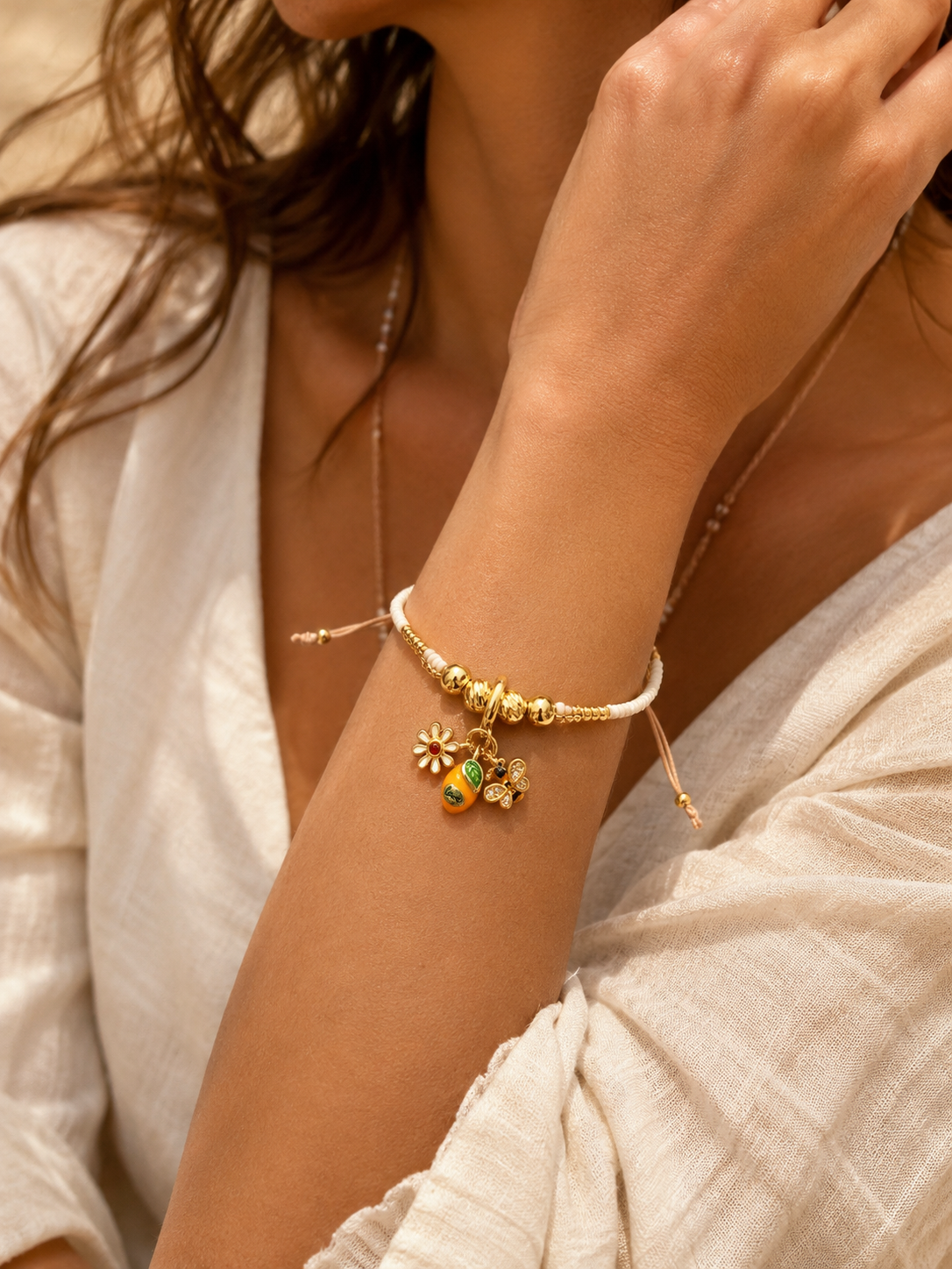 PULSERA JARDINES TROPICALES