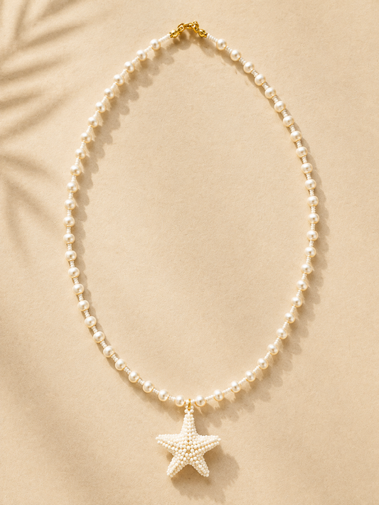 COLLAR ESTRELLA PERLA