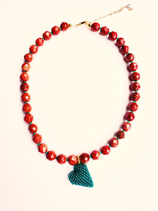 COLLAR LATIDO DORADO