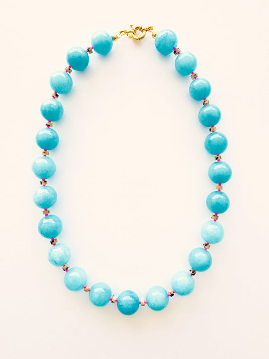 COLLAR AGATA CELESTE