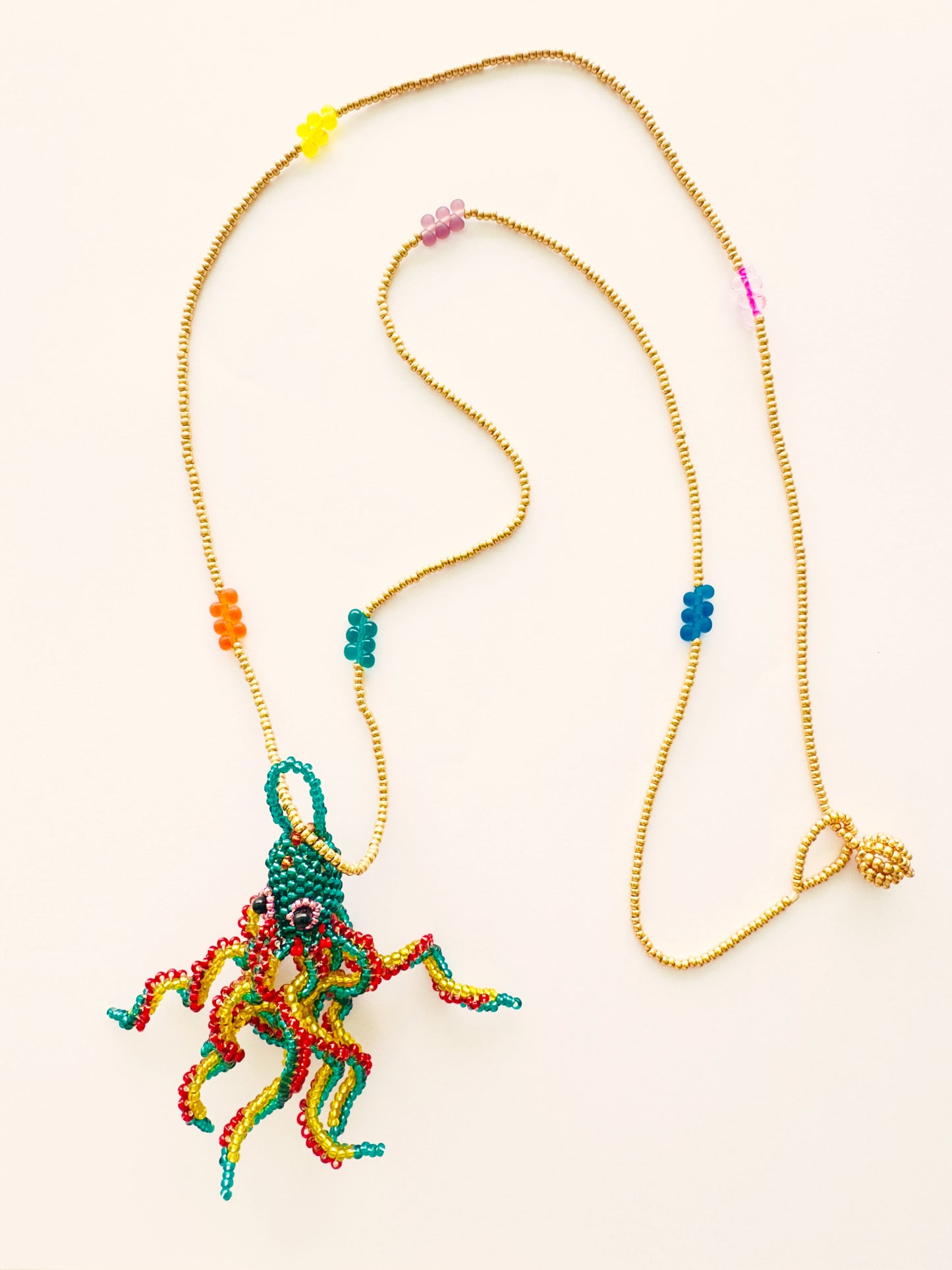 COLLAR PULPO DEL OCEANO