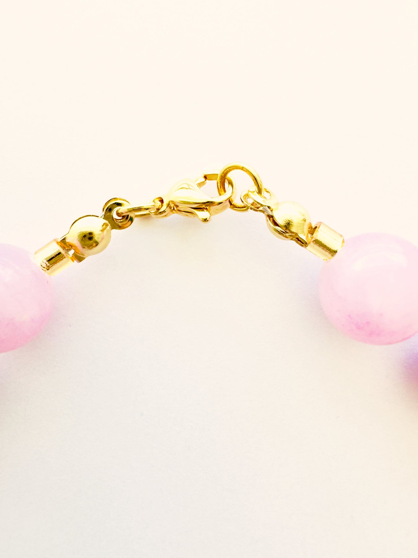 COLLAR CORAZON AGATA ROSA