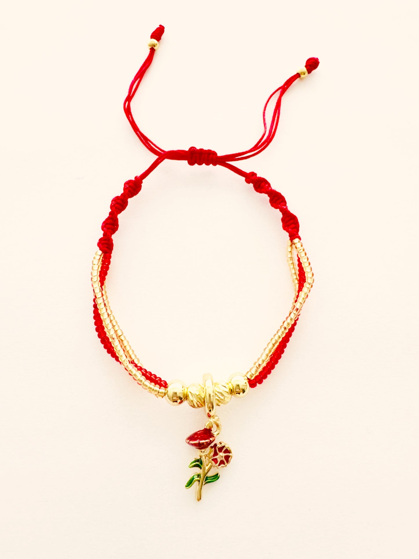 PULSERA AMANECER CON FLORES