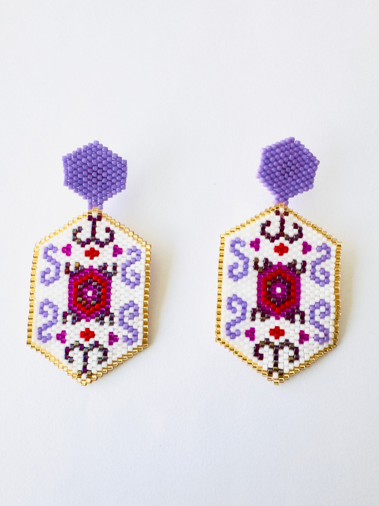 ARETES ALMA VIOLETA