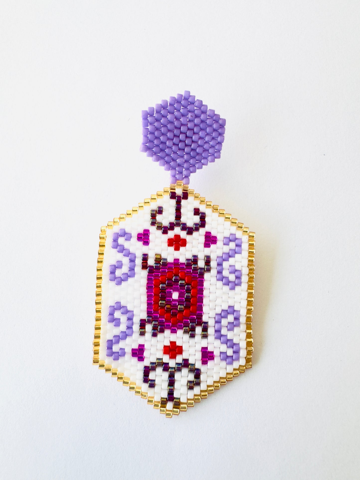ARETES ALMA VIOLETA