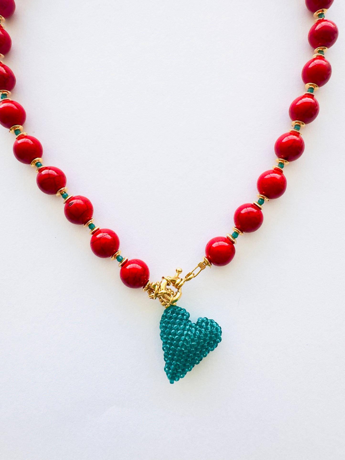 COLLAR CORAZÓN VIBRATORIO